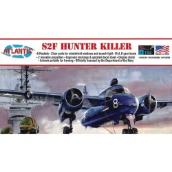 GRUMMAN US NAVY S2F TRACKER HUNTER KILLER KIT DE MODELO DE PLASTICO ESCALA 1 A 54