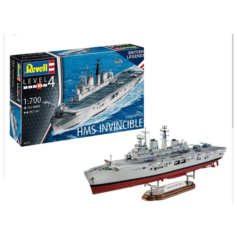 HMS Invincible Falklands War By Revell  5172