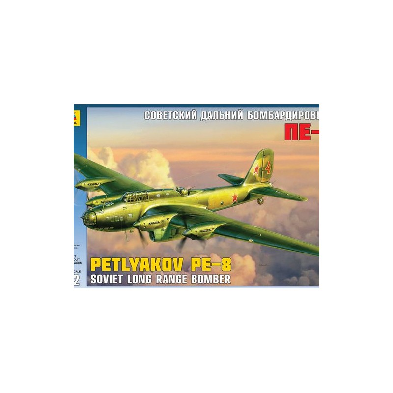 Petlyakov PE-8 Soviet Bomber