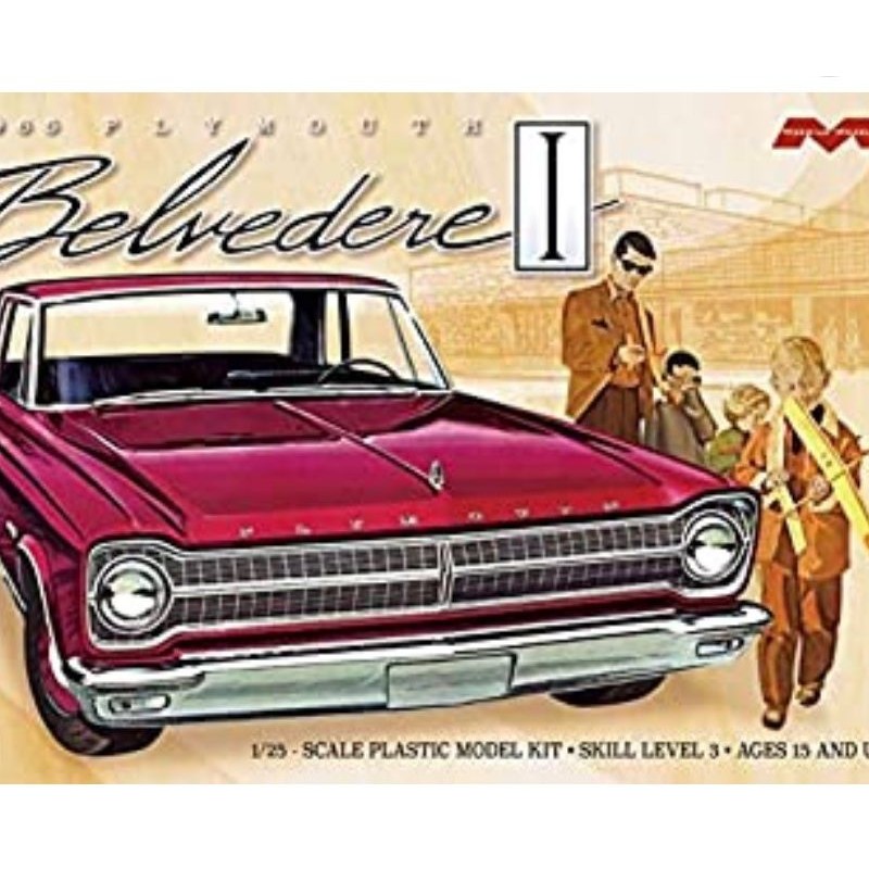 PLYMOUTH BELVEDERE 1965 MODEL KIT