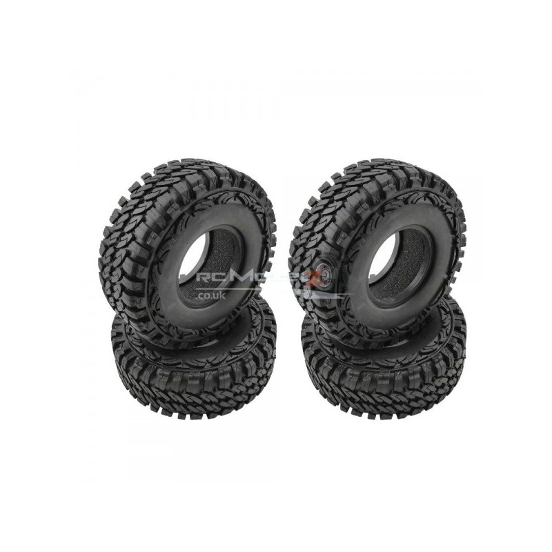 LLANTAS CRAWLER 1 9  113 X 45 mm SET DE 4 PIEZAS
