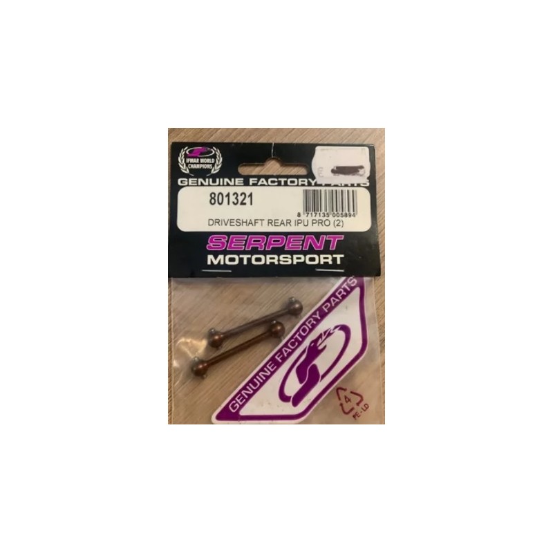 Serpent # 801321 – Driveshaft Front Ipu Pro