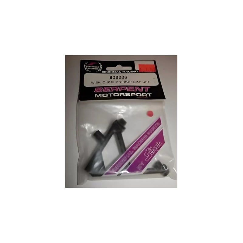 Serpent 808206 Arm Ant Lower Rx Wishbone Front Bottom Right
