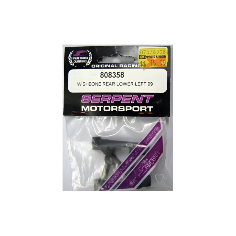 Serpent 808358 Wishbone Rear Lower Left 99