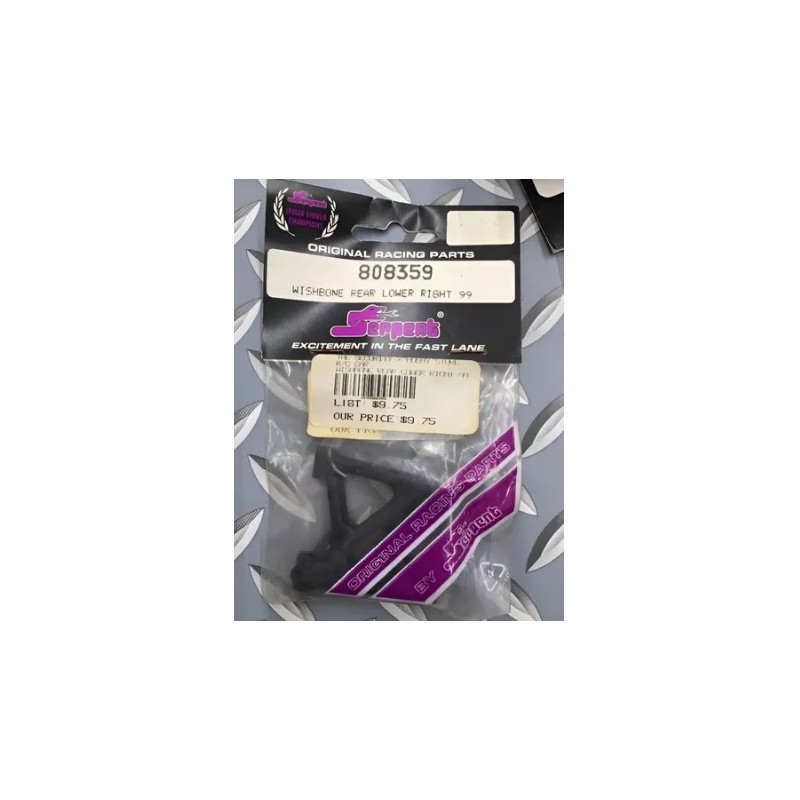 Serpent 808359 Rear Lower 99 Wishbone