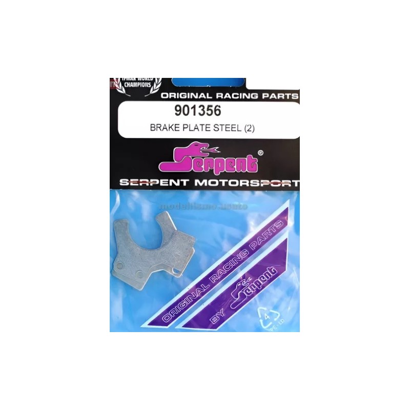 Serpent 901356 Plate Brake Steel (2)