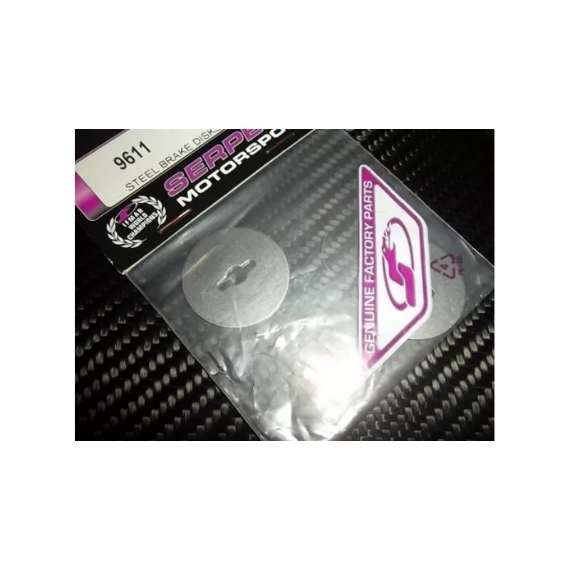 Serpent 9611 Brake Discs Metal (x2)