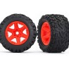 Traxxas Ruedas con neumaticos Talon EXT Naranja
