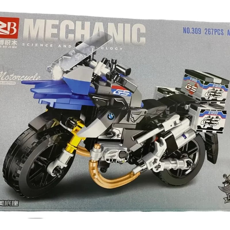 Bloques De Construccion Para Motocicleta 267 Piezas
