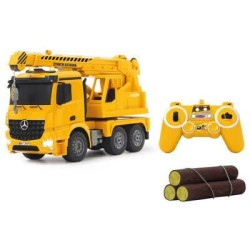 Camión Con Grúa RC Mercedes Benz Arocs