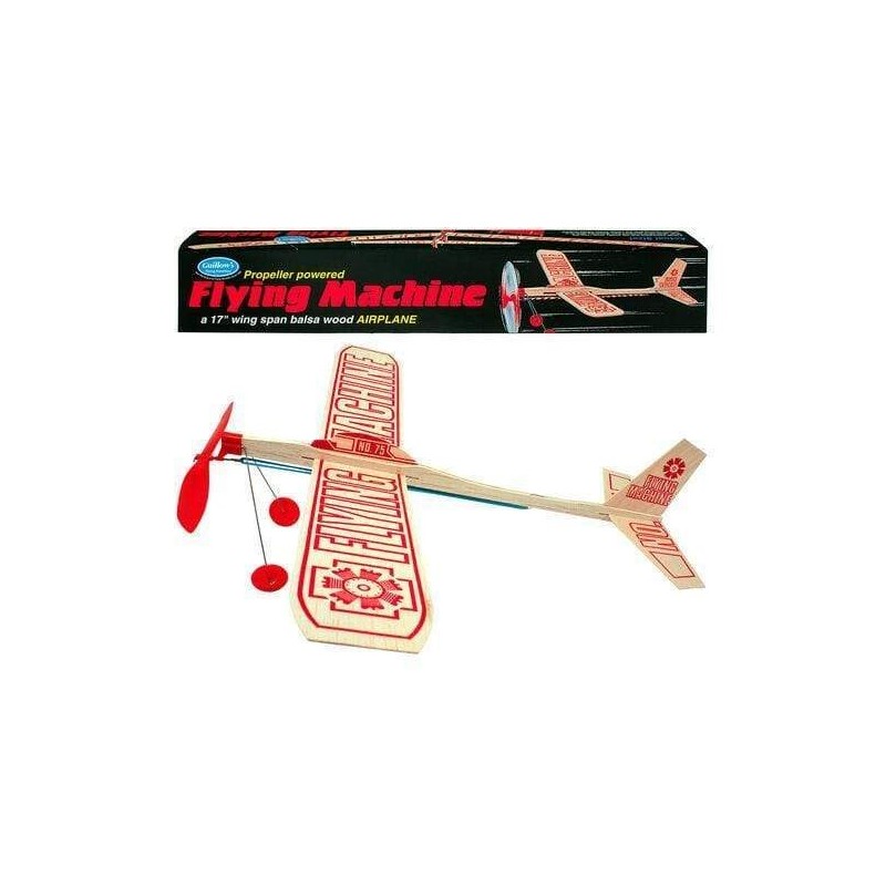 Flying Machine Avion de Madera Balsa By Guillows
