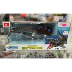 RADIO CONTROL MOSASAURUS FLOTA EN EL AGUA